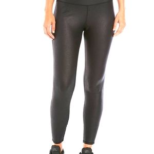 Faux leather leggings